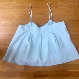 Zara light green tank top